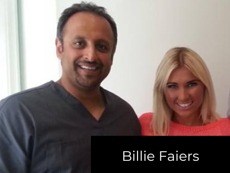 dr biju krishnan with billie faisers