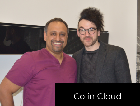 dr biju krishnan with colin cloud